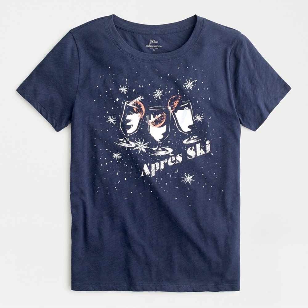 J. Crew Apres Ski Graphic Tee